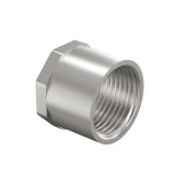 Муфта DN25 (1") ВР латунь никель