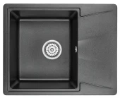 6201, ЧЁРНЫЙ, кухонная мойка, кварц