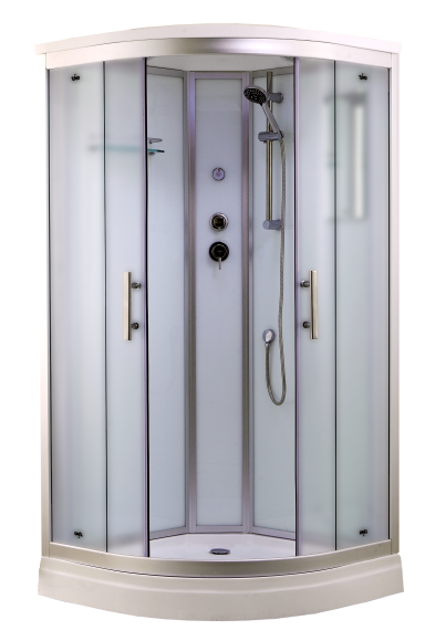 Timo Standart T-6601 Silver Fabric  душевая кабина (100*100*220), шт