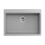 Мойка кухонная RIVELATO Axel 70, 720x540, Х-70 серый металлик, кварц