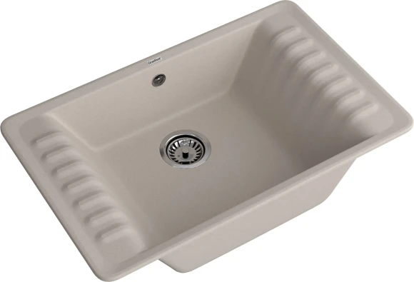 GRANFEST Мойка QUARZ 71 1-чаша+крыло 760*480мм песочный арт.GF-ZW- GRANFEST Мойка QUARZ 71 1-чаша+крыло 760*480мм песочный арт.GF-ZW-
