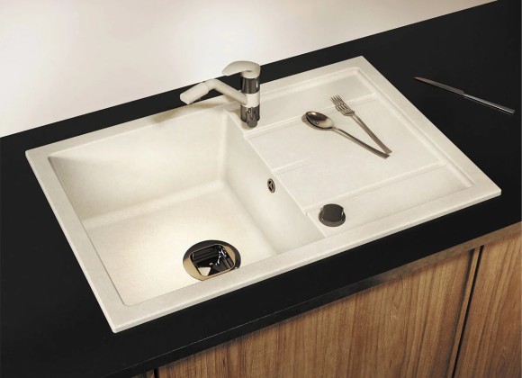 Кухонная мойка TOLERO Classic R-112 (№923 (Белый)) Кухонная мойка TOLERO Classic R-112 (№923 (Белый))