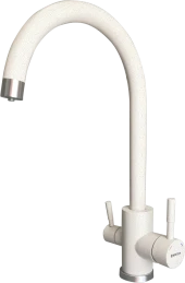 EWIGSTEIN Смеситель для кухни U-обр. с краном питьевой воды D-35мм бежевый арт.