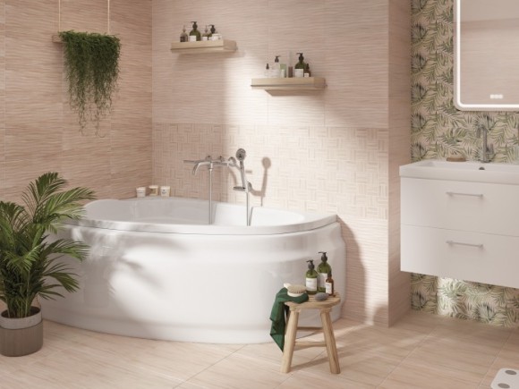 Ванна асимметричная JOANNA 150x95 правая