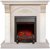 Электрокамин RealFlame Corfino WT с Fobos Lux BR S/ BL S Электрокамин RealFlame Corfino WT с Fobos Lux BR S/ BL S