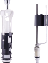 Комплект клап.:спуск.URAL I, напол. UNI BOTTOM, ниж подв, пласт, 1/2, OLI Rus Комплект клап.:спуск.URAL I, напол. UNI BOTTOM, ниж подв, пласт, 1/2, OLI Rus