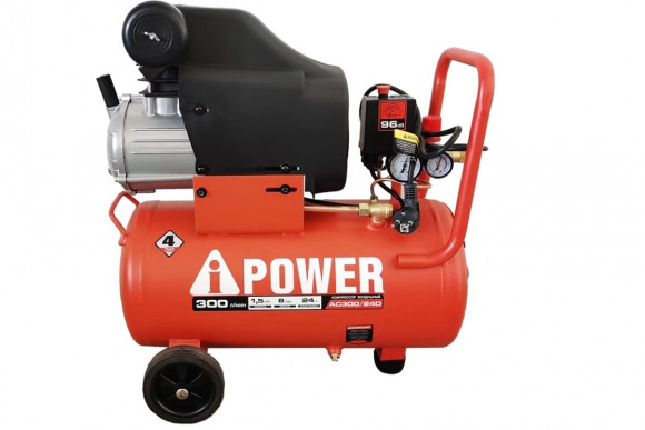 Поршневой масляный компрессор A-iPower AC300/24D