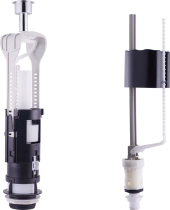 Комплект клап.:спуск.URAL II, напол. UNI BOTTOM, ниж подв, пласт, 1/2, OLI Rus Комплект клап.:спуск.URAL II, напол. UNI BOTTOM, ниж подв, пласт, 1/2, OLI Rus