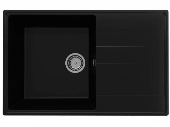 Мойка ULGRAN Quartz Prima 780-07, уголь