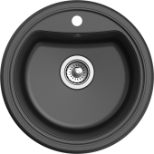 EWIGSTEIN Мойка ANTIK R50  1-чаша D-520мм антрацит арт.EW-