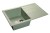 GRANFEST Мойка QUADRO 780L  1-чаша+крыло 770*495мм салатовый арт.GF-