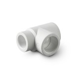 PP-R Тройник переходной Белый  32-25-25