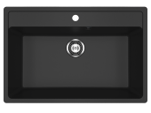 Мойка Ulgran U-600-344, ультра-черный Мойка Ulgran U-600-344, ультра-черный