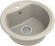 EWIGSTEIN Мойка ANTIK R50  1-чаша D-520мм бежевый арт.EW-