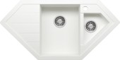 Кухонная мойка TOLERO Classic R-114 (№923 (Белый))