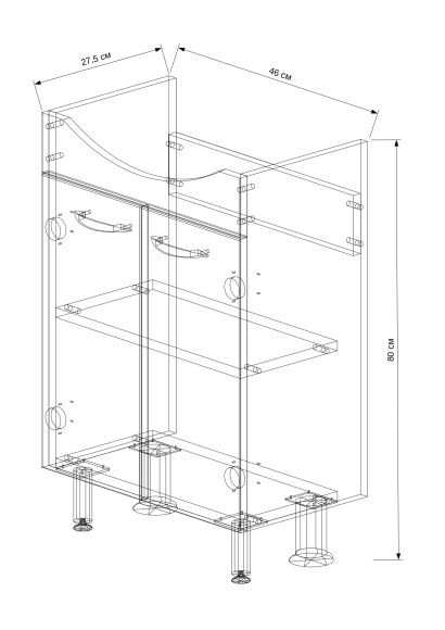 50 Тумба "НИКА 50/2" (ум. Альфана 52/Ладога 50) 50 Тумба "НИКА 50/2" (ум. Альфана 52/Ладога 50)