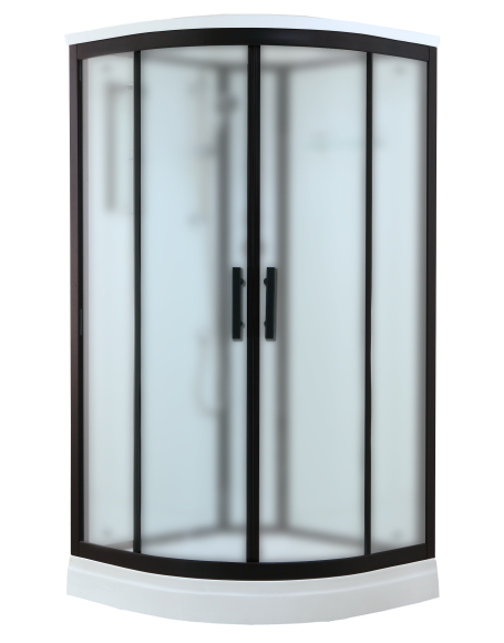 Timo Standart T-6609 Black Fabric душевая кабина (90*90*220), шт