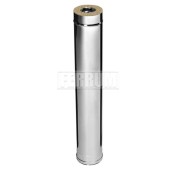 Ферум Сэндвич-дымоход (н/ж.ст0,5мм+оцин) 1,0м Ф130х200