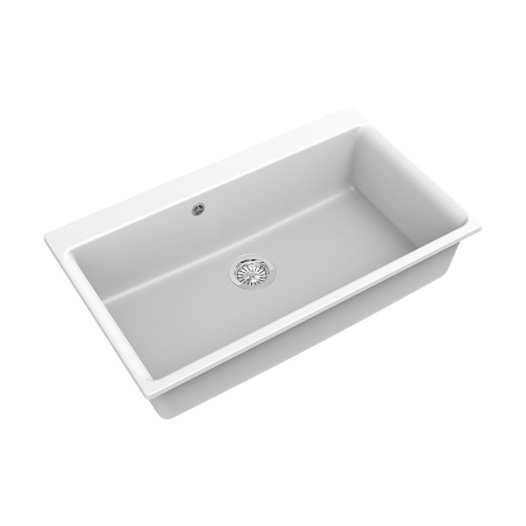 Мойка кухонная RIVELATO Axel 90, 860x510, Х-90 иней, кварц Мойка кухонная RIVELATO Axel 90, 860x510, Х-90 иней, кварц