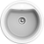 EWIGSTEIN Мойка ANTIK R50  1-чаша D-520мм иней арт.EW-
