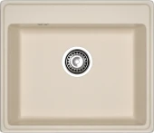 GRANFEST Мойка VERTEX 580  1-чаша 580*500мм бежевый арт.GF-