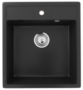 Мойка Ulgran U-406-344, ультра-черный