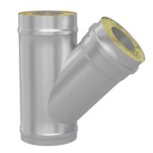 Сэндвич-тройник 135 (н/ж.ст.0,8мм+н/ж.ст) Ф200х280 Сэндвич-тройник 135 (н/ж.ст.0,8мм+н/ж.ст) Ф200х280