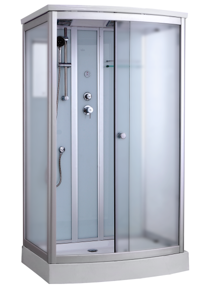 Timo Standart T-6615 Silver Fabric душевая кабина (120*90*220), шт