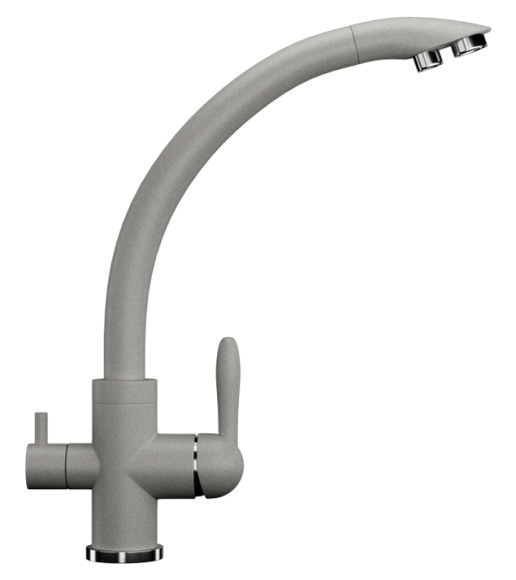 Смеситель Ulgran U-017-310, серый