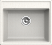 GRANFEST Мойка VERTEX 580  1-чаша 580*500мм белый арт.GF-