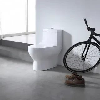 Унитаз-моноблок SM9601, сиденье тонкое ДП, арматура (с гофрой и подводкой) Унитаз-моноблок SM9601, сиденье тонкое ДП, арматура (с гофрой и подводкой)