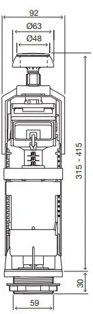 Спускной клапан OLI FAST Start/stop
