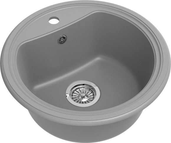EWIGSTEIN Мойка ANTIK R50 1-чаша D-520мм серый металлик арт.EW- EWIGSTEIN Мойка ANTIK R50 1-чаша D-520мм серый металлик арт.EW-