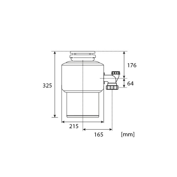 Измельчитель пищевых отходов бытовой STATUS PREMIUM 200 Измельчитель пищевых отходов бытовой STATUS PREMIUM 200