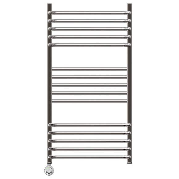 Полотенцесушитель электрический Point Омега PN90150SE П15 500x1000 левый/правый, хром