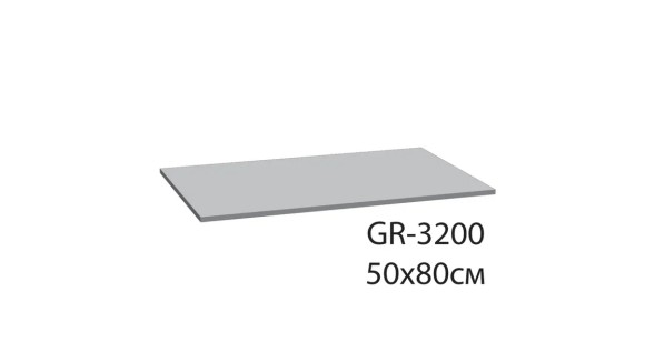 Коврик для ванной Grampus, GR-3204C, голубой, 50х80 см