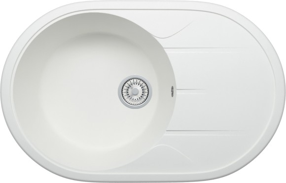 Кухонная мойка TOLERO Classic R-116 (№923 (Белый))