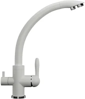 Смеситель Ulgran U-017-341, ультра-белый Смеситель Ulgran U-017-341, ультра-белый