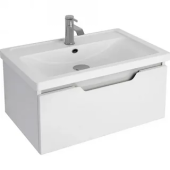 Тумба TINY, 60 см, подвесная, 1 ящик, белый глянец