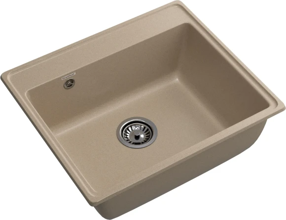 GRANFEST Мойка VERTEX 580  1-чаша 580*500мм песочный арт.GF-