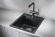 4201, ЧЁРНЫЙ, кухонная мойка, кварц