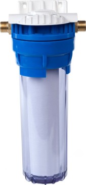 Предфильтр Гейзер 1П прозрачный, 3/4&quot;