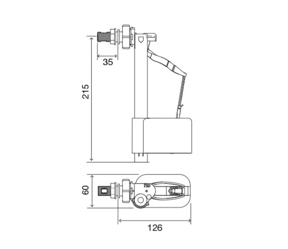 Комплект механизмов OLI (Спуск. кл. Push ECO + Напол. кл. ECO, боковая подводка, 3/8") Комплект механизмов OLI (Спуск. кл. Push ECO + Напол. кл. ECO, боковая подводка, 3/8")