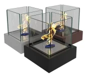 Биокамин настольный Zefire Quant Metall черный