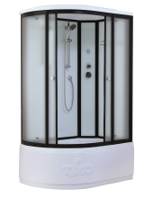 Timo Standart T-6620 Black  Fabric R душевая кабина (120*85*220), шт