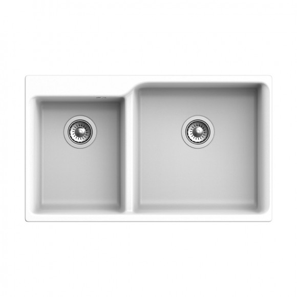 Мойка кухонная RIVELATO Axel 90D, 860x510, X-90D иней, кварц