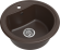 EWIGSTEIN Мойка ANTIK R50  1-чаша D-520мм шоколад арт.EW-