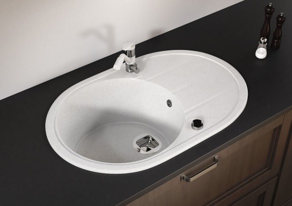 Кухонная мойка TOLERO Classic R-116 (№911 (Черн))