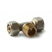 Тройник компрессионный с наружной резьбой 20х3/4х20 COMPIPE Тройник компрессионный с наружной резьбой 20х3/4х20 COMPIPE