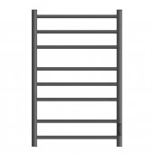Полотенцесушитель электрический Point Аврора PN10858GR П8 500x800 диммер справа, графит премиум